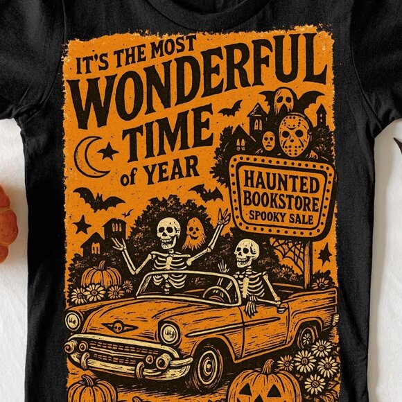 It's the Most Wonderful Time of the Year Halloween Tee - Picture 2 of 3